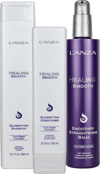 L'anza Healing Smooth Glossifying Conditioner - Розгладжуючий кондиціонер для блиску волосся - 1
