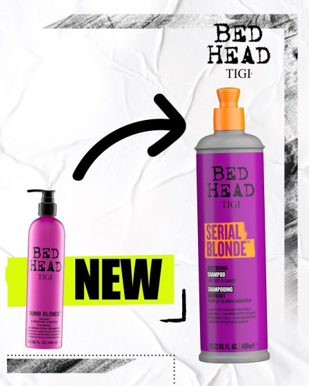 Tigi Bed Head Blonde Shampoo - Шампунь для знебарвленого і пошкодженого волосся - 1