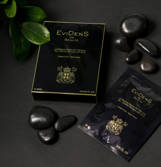 EviDenS de Beaute The 7 Minutes Moisture Lift Mask - 7-ми хвилинна маска для обличчя та шиї "Зволоження та ліфтинг" - 1