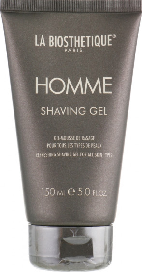 La Biosthetique Homme Shaving Gel - Гель для гоління для всіх типів шкіри