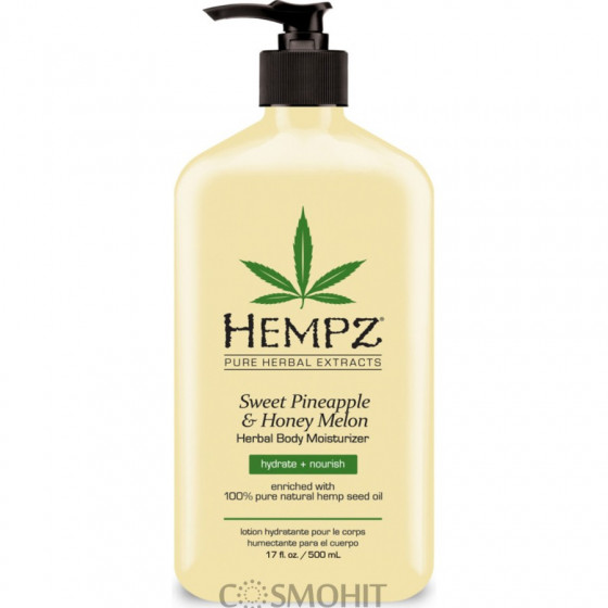 Hempz Herbal Body Moisturizer Sweet Pineapple & Honey Melon - Зволожуючий крем "Ананас і диня"