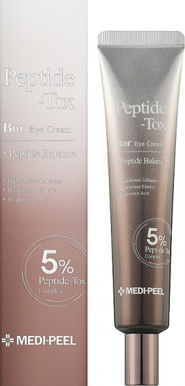 Medi Peel Peptide-Tox Bor Eye Cream - Крем для шкіри навколо очей з пептидами - 1