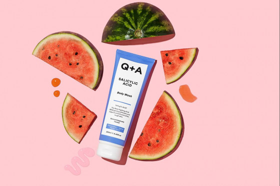 Q+A Salicylic Acid Body Wash - Очищуючий гель для тіла з саліциловою кислотою - 2