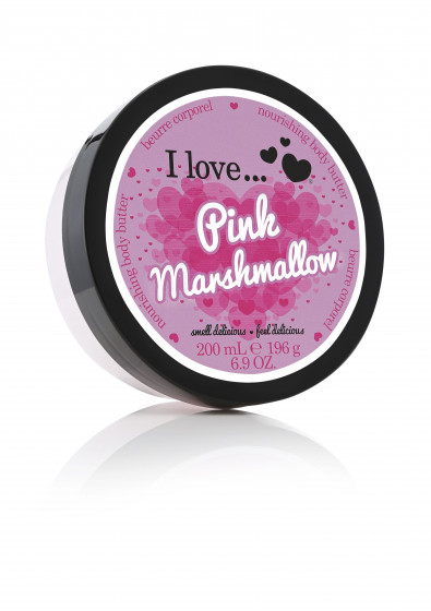 I Love Pink Marshmallow Body Butter - Олія для тіла "Рожевий зефір" - 1