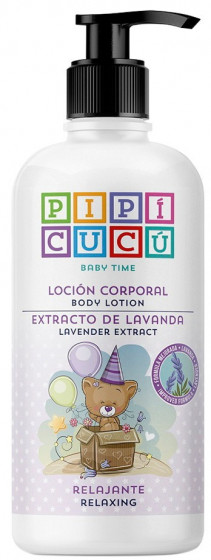 La Cabine Pipi Cucu Lavander Body Lotion - Дитячий лосьйон для тіла з екстрактом лаванди