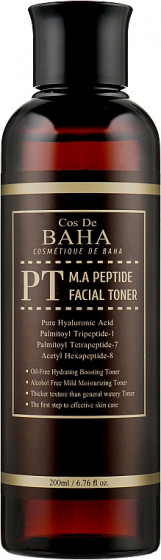 Cos De BAHA M.A Peptide Facial Toner with Matrixyl 3000 - Тонер для обличчя з пептидами