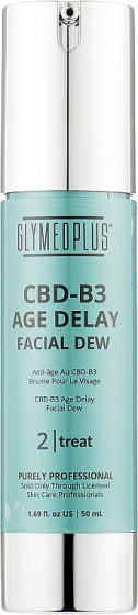 GlyMed Plus Age Management CBD-B3 Age Delay Facial Dew - Засіб для відновлення вікової шкіри