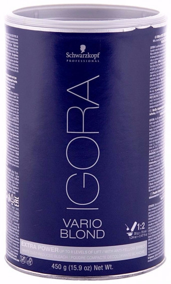 Schwarzkopf Professional Igora Vario Blond Extra Power - Екстрасильний освітлюючий порошок для волосся