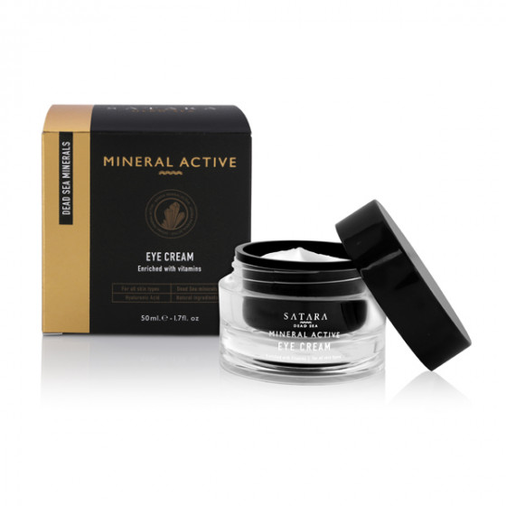 Satara Mineral Active Eye Cream - Мінеральний крем для шкіри навколо очей - 2