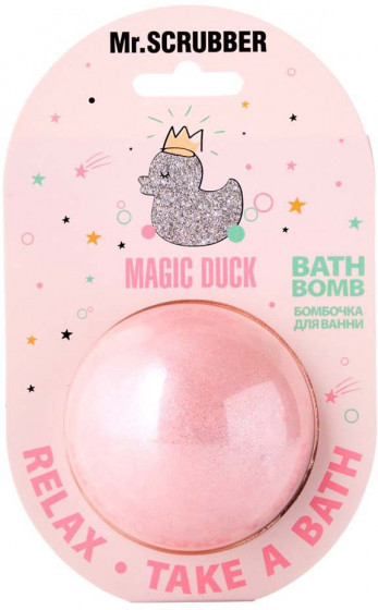 Mr.Scrubber Bath Bomb "Magic Duck" - Бомбочка для ванни