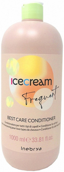 Inebrya Ice Cream Frequent Best Care Conditioner - Кондиціонер для всіх типів волосся