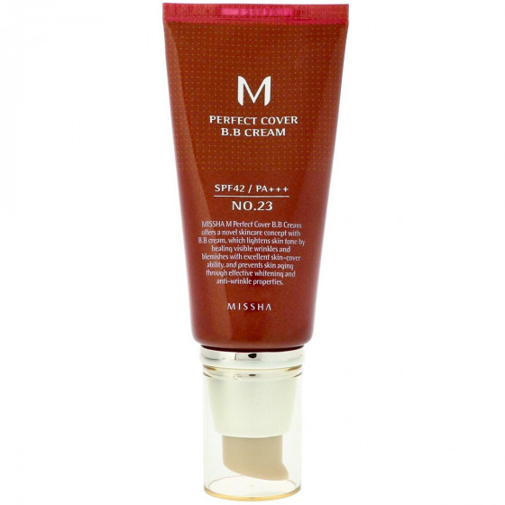 Missha Perfect Cover BB Cream SPF42/PA++ - BB крем з ідеальним покриттям