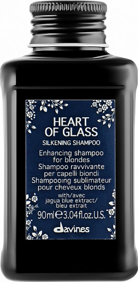 Davines Heart Of Glass Silkening Shampoo - Шампунь для шовковистості та підтримки блонду