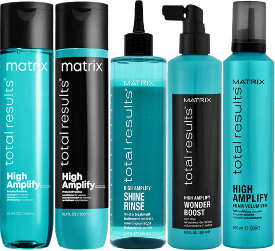 Matrix Total Results High Amplify Shine Rinse - Ламелярна вода для надання блиску волоссю - 2