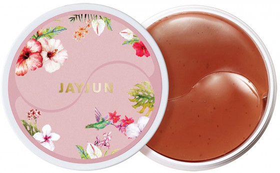 Jayjun Roselle Tea Eye Gel Patch - Гідрогелеві патчі з квітами гібіскуса