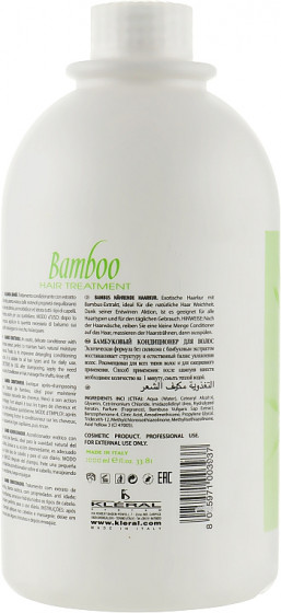 Kleral System Conditioner Bamboo - Кондиціонер з екстрактом бамбука - 1