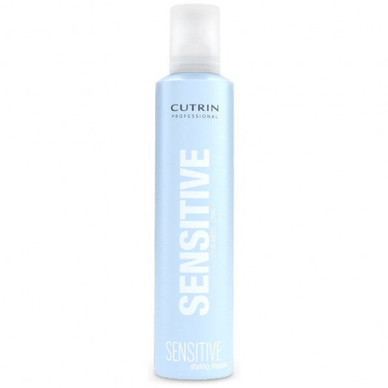 Cutrin Sensitive Mousse STR - Пінка гіпоалергенна без ароматизаторів сильної фіксації