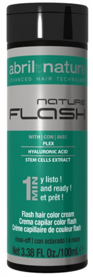 Abril et Nature Nature Flash Hair Color Cream - Маска для волосся з пігментом