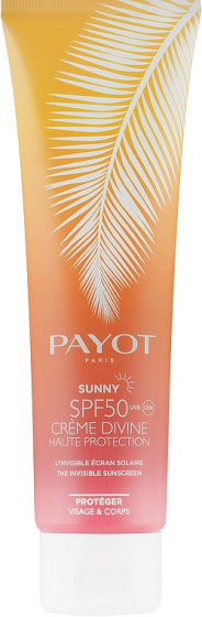 Payot Sunny Divine SPF 50 - Сонцезахисний крем для обличчя та тіла SPF 50