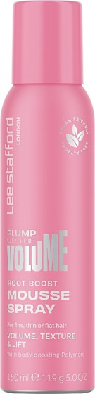 Lee Stafford Plump Up Volume Root Boost Mousse Spray - Мус для коріння волосся для надання об'єму