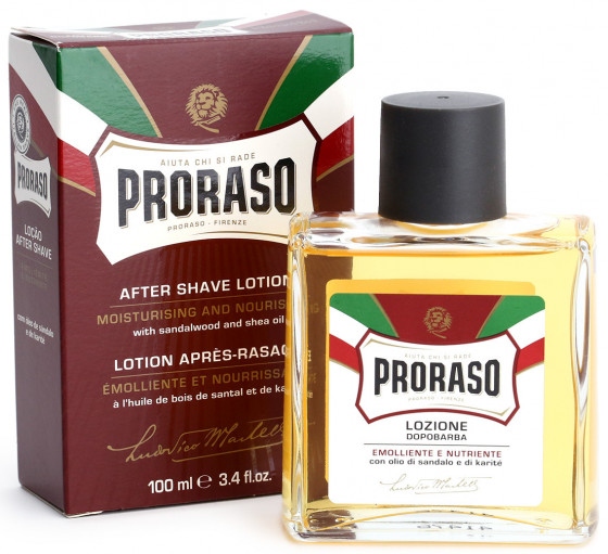 Proraso Sandalwood After Shave Lotion - Живильний лосьйон після гоління - 1