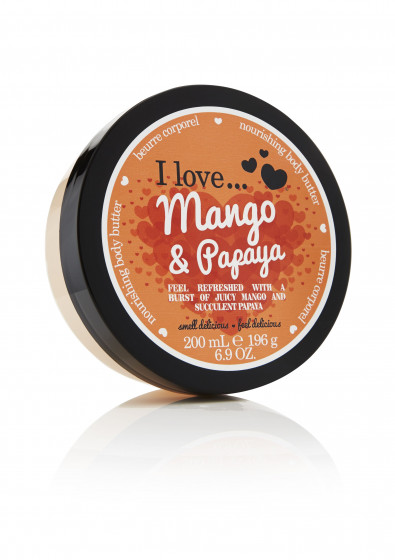 I Love Mango & Papaya Body Butter - Олія для тіла "Манго та папайя" - 1