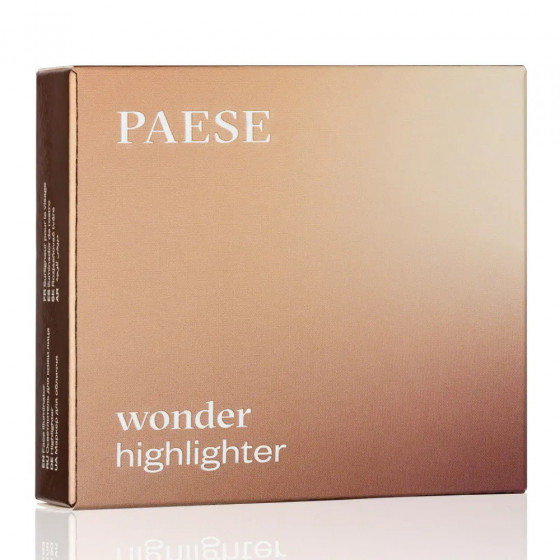 Paese Wonder Highlighter Champagne - Компактний хайлайтер для обличчя та тіла