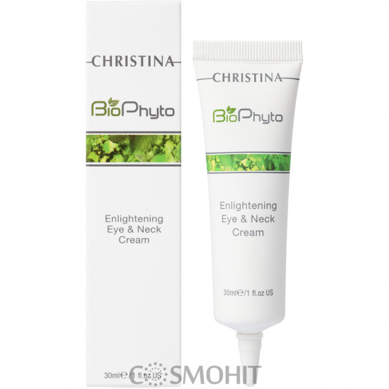 Christina Bio Phyto Enlightening Eye And Neck Cream - Освітлюючий крем для шкіри навколо очей і шиї