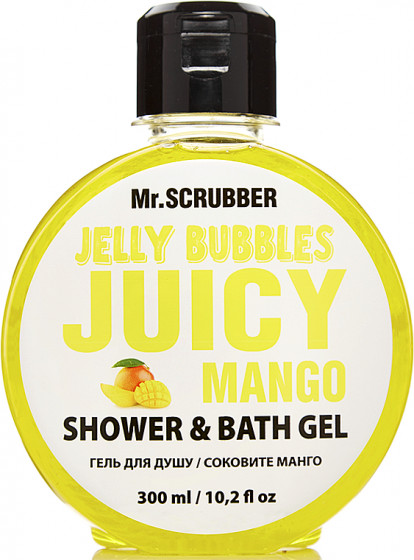 Mr.Scrubber Jelly Bubbles Shower & Bath Gel "Juicy Mango" - Гель для душу