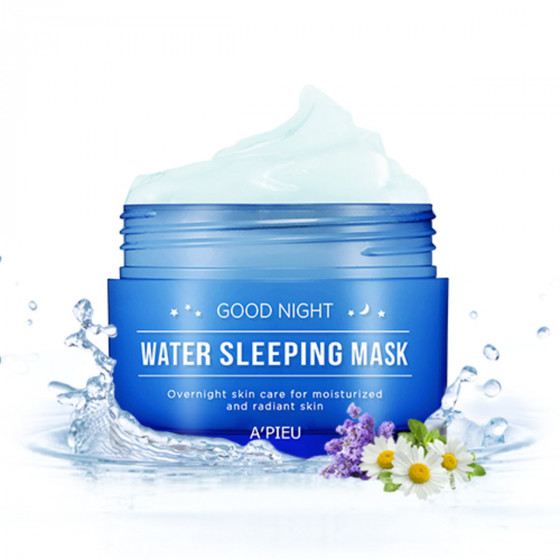 A'Pieu Good Night Water Sleeping Mask - Нічна зволожуюча маска для обличчя - 2