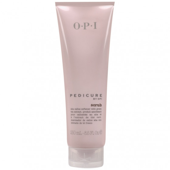 OPI Pedicure Scrub Aha Foot With Natural Sugar Crystals - Скраб для ніг з цукровими кристалами