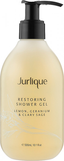 Jurlique Restoring Shower Gel Lemon, Geranium And Clary Sage - Відновлюючий гель для душу з екстрактом лимона