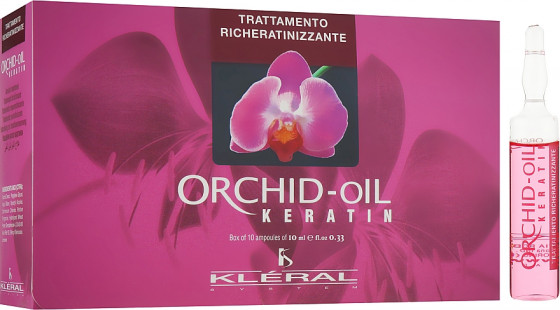 Kleral System Orchid Oil Vials - Ампули для волосся з олією орхідеї - 2