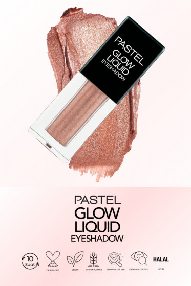 Pastel Glow Liquid Eyeshadow - Рідкі сяючі тіні для повік - 1