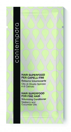 Barex Contempora Volumizing Conditioner - Кондиціонер для об'єму з олією обліпихи та огірковою олією