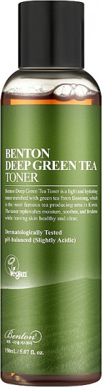 Benton Deep Green Tea Toner - Тонер із зеленим чаєм