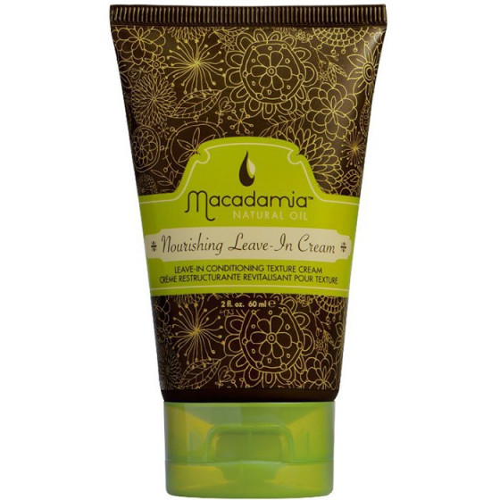 Macadamia Natural Oil Nourishing Leave-In-Cream - Кондиціонер незмивний живильний з оліями Аргана і макадамії