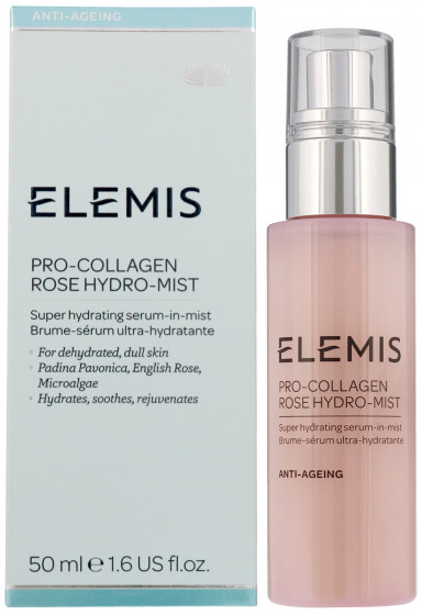 Elemis Pro-Collagen Rose Hydro-Mist - Зволожуючий спрей для обличчя "Роза" - 1