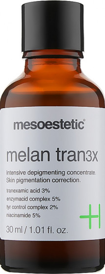 Mesoestetic Intensive Depigmentic Concentrate Melan Tran3X - Інтенсивна депігментуюча сироватка