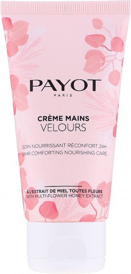 Payot Mains Velours 24Hr Comforting Nourishing Care Multi-Flower Honey Extract Hand Cream - Заспокійливий живильний крем для рук