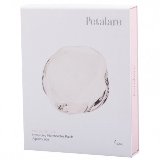 Petalare Smileline Care Hyaluronic Microneedles Patch - Набір нано-патчів з Мікроголки для обличчя