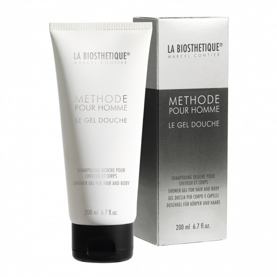 La Biosthetique Methode Pour Homme Le Gel Douche - Гель-шампунь для душу зі зволожуючим комплексом