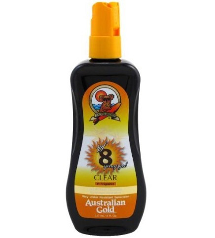 Australian Gold Spray Gel - Крем для засмаги сонцезахисний SPF 8