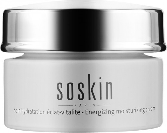 Soskin Energizing Moisturizing Cream - Зволожуючий крем для обличчя "Енергія життя" з вітаміном С