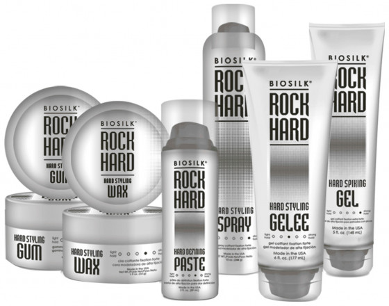 BioSilk Rock Hard Spiking Gel - Гель для укладок екстремальної фіксації - 1