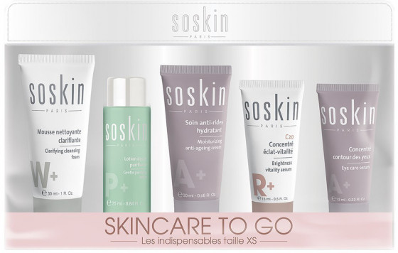 Soskin Skincare To Go Set - Набір для подорожей