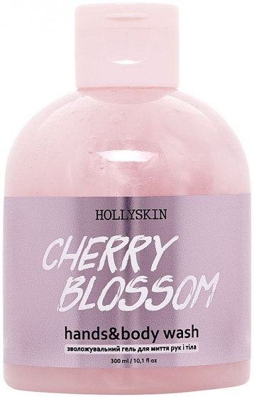 Hollyskin Hands & Body Wash "Cherry Blossom" - Зволожуючий гель для миття рук та тіла