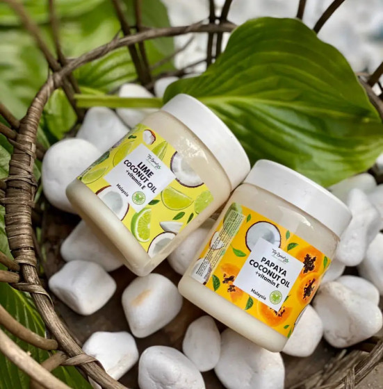 Top Beauty Lime Coconut Oil - Олія кокосова рафінована (лайм) - 1