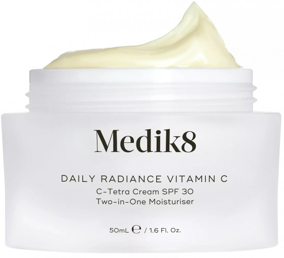 Medik8 Daily Radiance Vitamin C C-Tetra Cream SPF30 - Антиоксидантний крем для обличчя