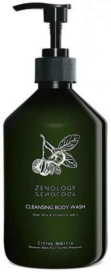 Zenology Cleansing Body Wash Mandarin Green Tea - Гель для душу